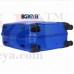 OkaeYa Cabin Size Unbreakable Polycarbonate Luggage Stroller (blue)